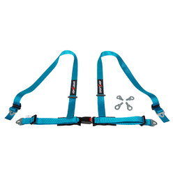 DriftShop 4 Point Harness 2" - Miami Blue - Road Approved